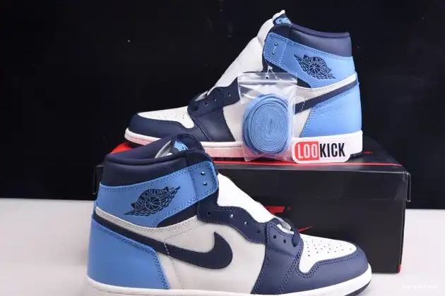 HYPE 555088-140 Obsidian OG Air Retro High 1 Jordan 0419